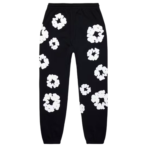 Denim Tears The Cotton Wreath Sweatpants Black | Vintage Clothing Store Canada