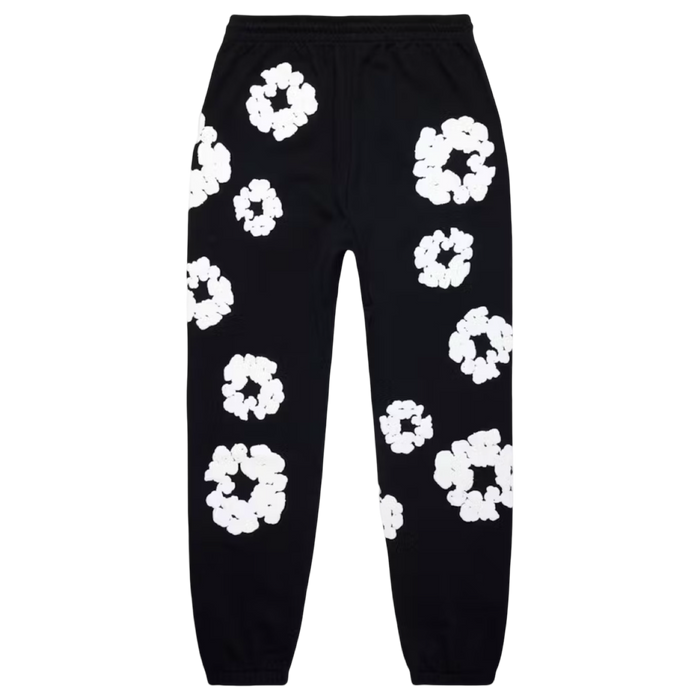 Denim Tears The Cotton Wreath Sweatpants Black | Vitnage Clothing Store Canada