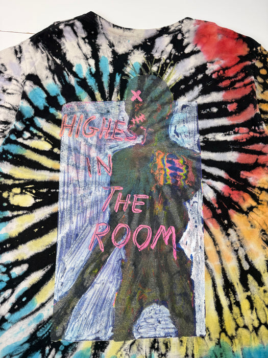 Travis Scott Highest In The Room Tee Tie Dye (USED) | Vitnage Clothing Store Canada
