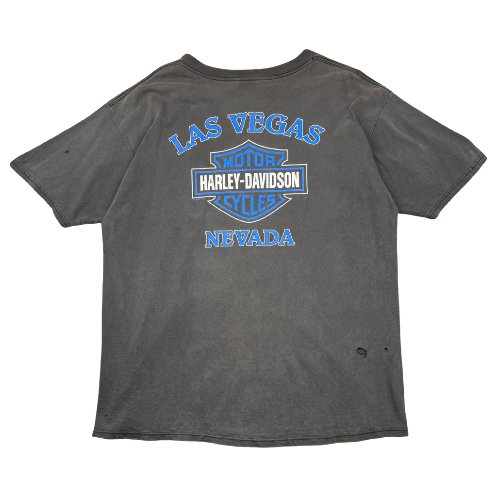 Vintage Harley Davidson Legends Are Forever Tee Black