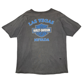 Vintage Harley Davidson Legends Are Forever Tee Black
