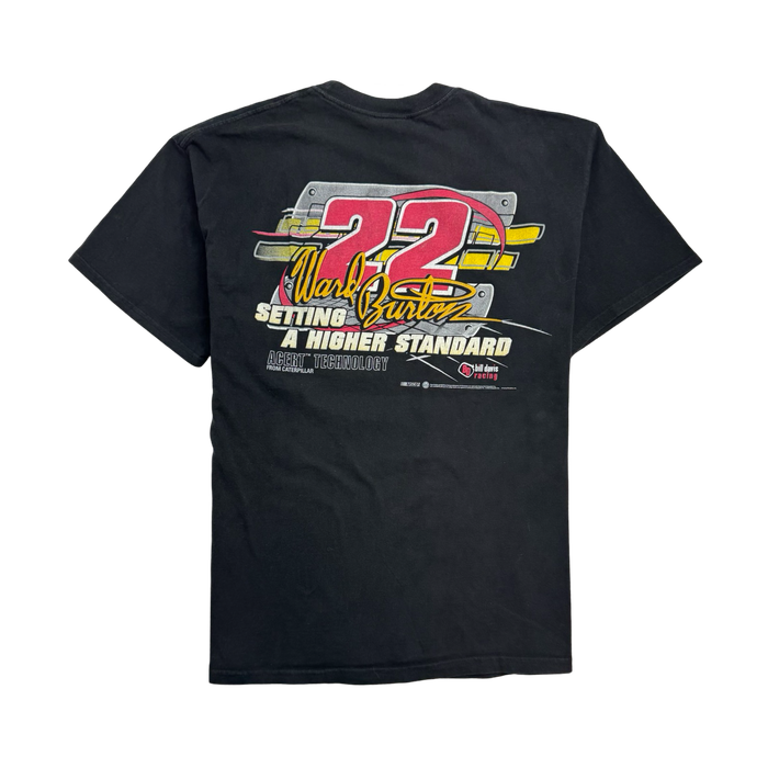 Vintage 2000s Ward Burton Nascar Tee Black | Vitnage Clothing Store Canada