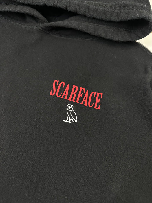 OVO x Scarface Hoodie Black (USED) | Vitnage Clothing Store Canada