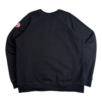 Canada Goose Huron Logo Sweatshirt Black (USED)