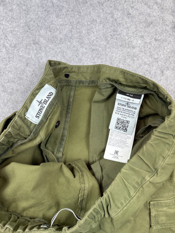 Stone Island Cargo Pants Olive (USED)