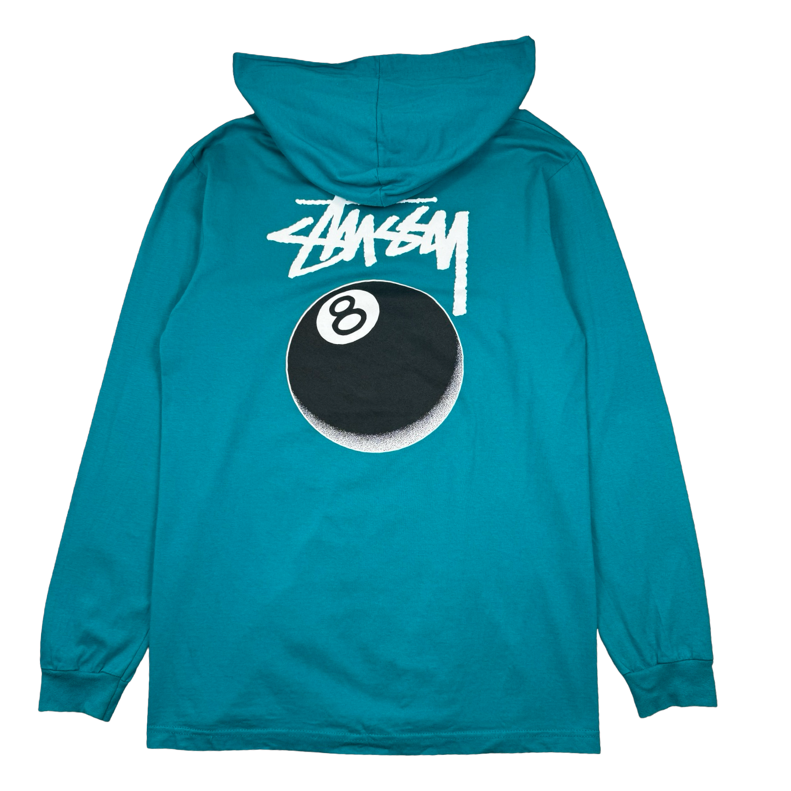 Stussy 8 Ball Lightweight Sweater Teal (USED)