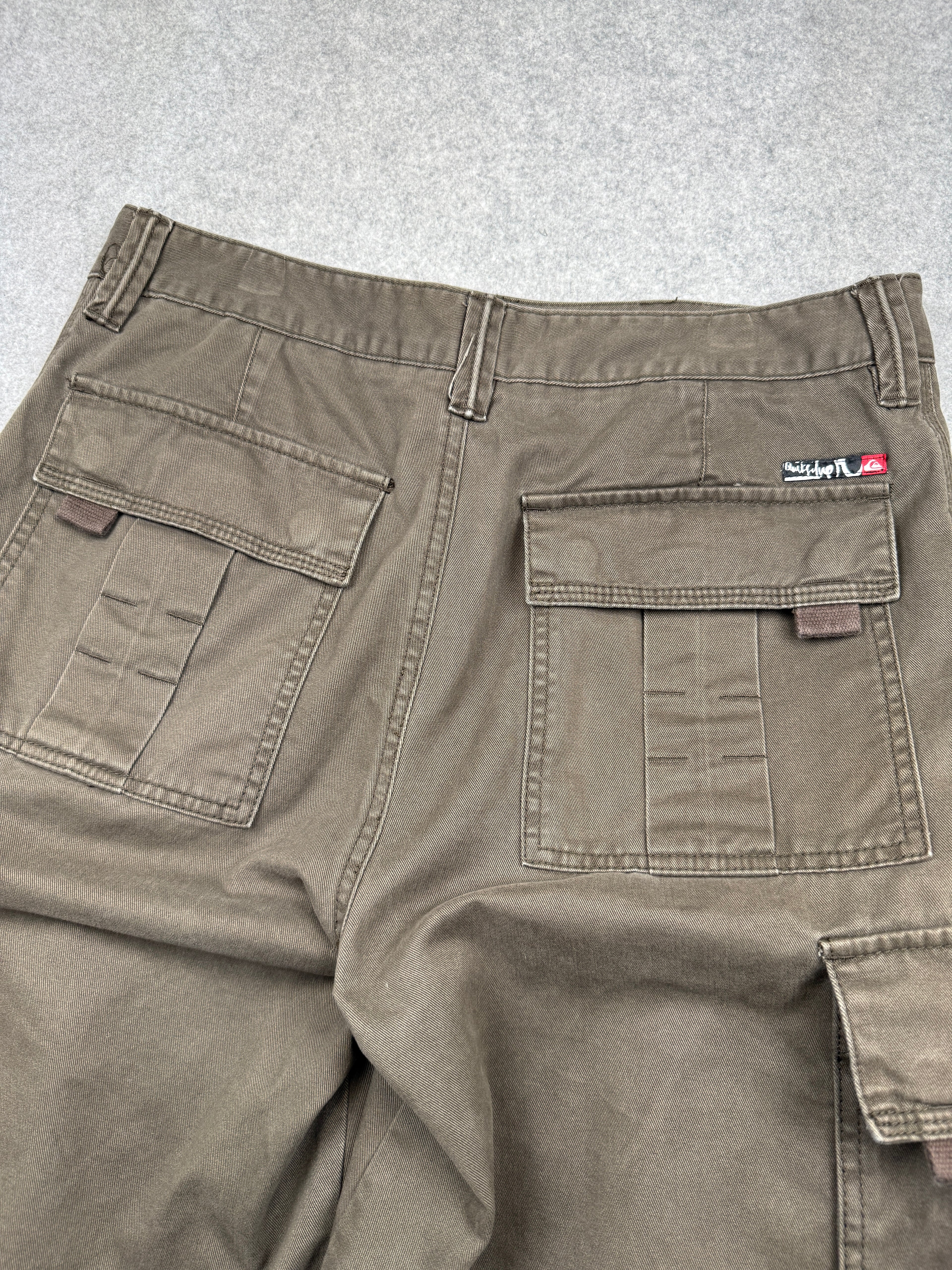 Quicksilver Cargo Shorts Brown