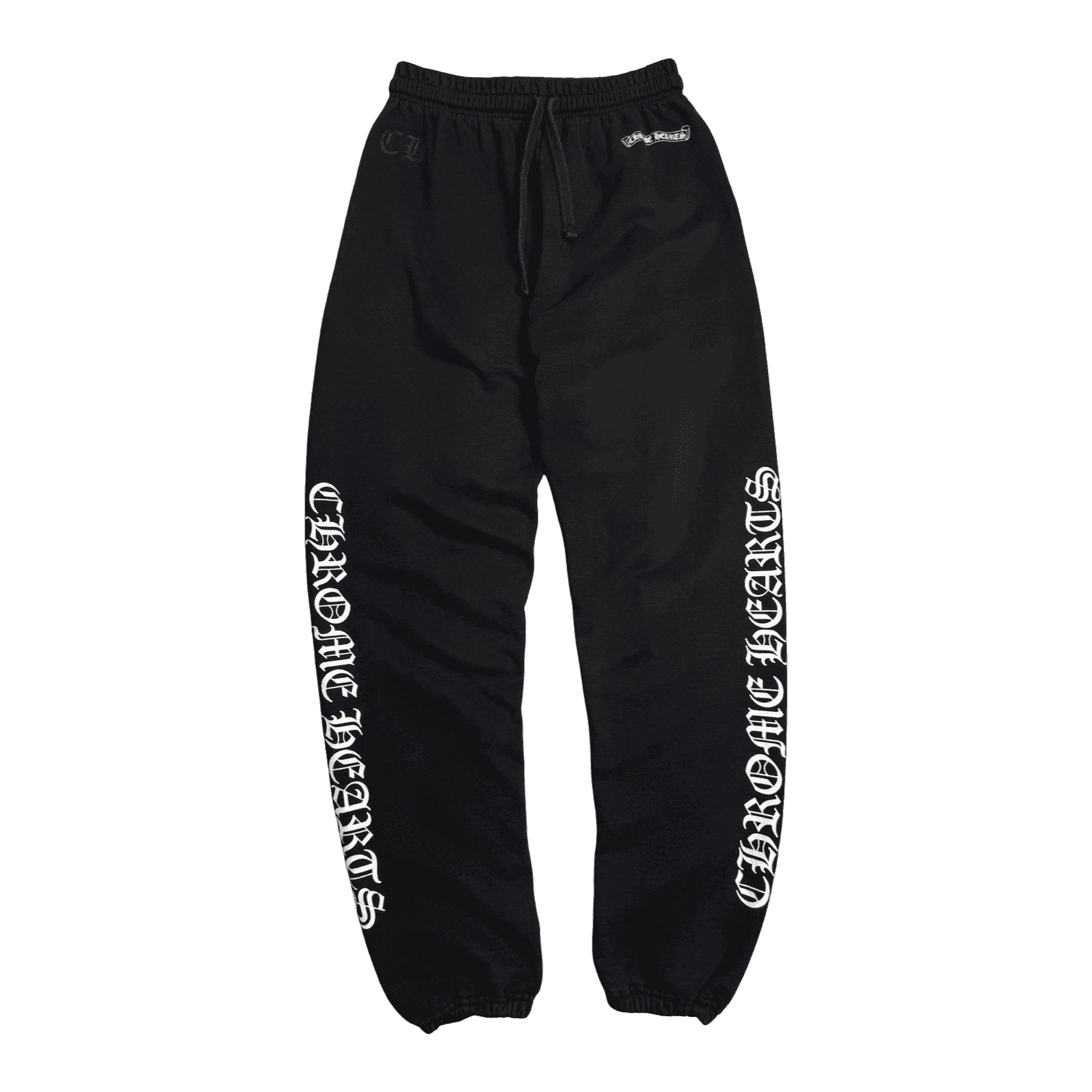 Chrome Hearts Scroll Logo Sweatpants Black