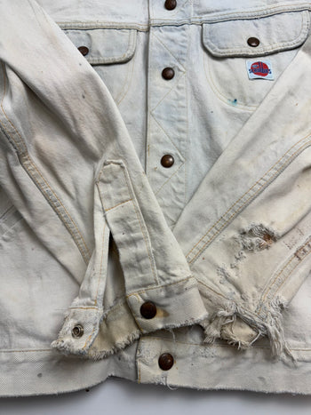 (S) Vintage GWG Denim Jacket White