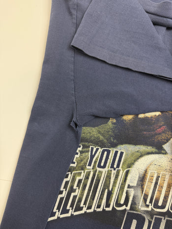 Vintage 1990s Mr. Bean Punk Promo Tee Navy