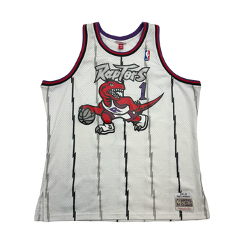 (XXL) NBA Toronto Raptors Tracy McGrady Jersey White