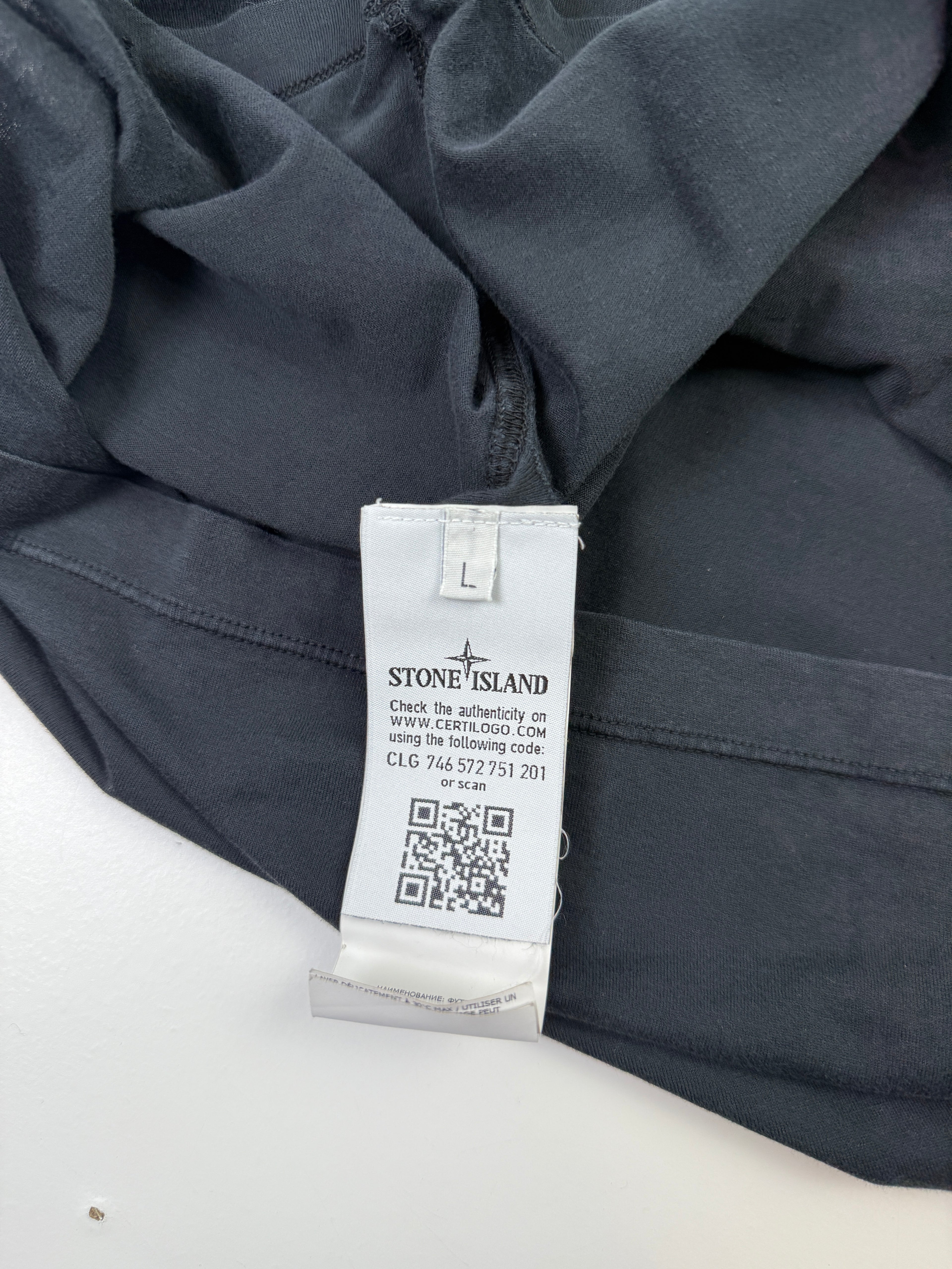 Stone Island Shadow Project Tee Black (USED)