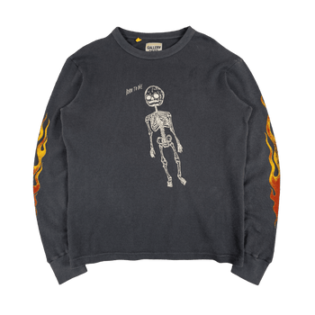 Gallery Dept. Born to Die Thermal L/S Tee Black (USED)
