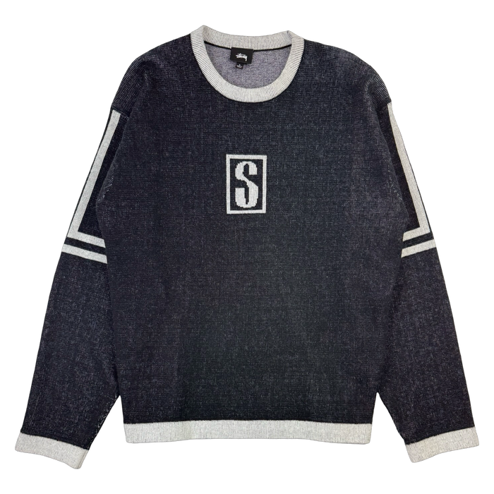 Stussy Alpine Knit Sweater Black (USED) | Vitnage Clothing Store Canada