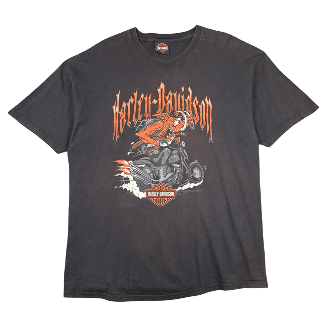 Vintage Harley Davidson Warthog Rider Tee Black