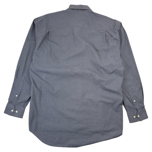 Vintage Christian Dior Dress Shirt Grey | Vintage Clothing Store Canada