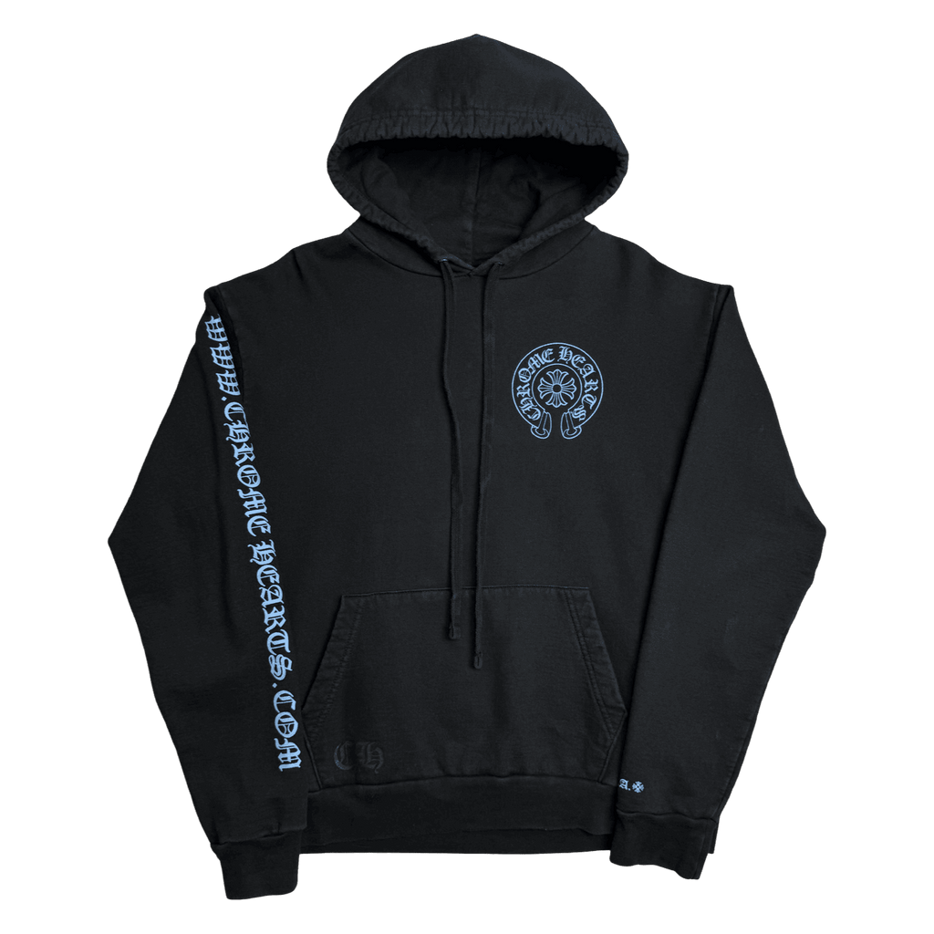 Chrome Hearts Horseshoe Hoodie Black/Blue