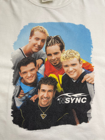 (XXL) Vintage 90s NSYNC Tee White