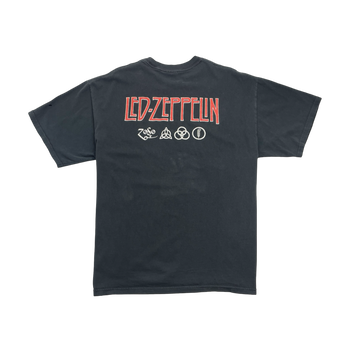 Vintage Led Zeppelin Band Tee Black