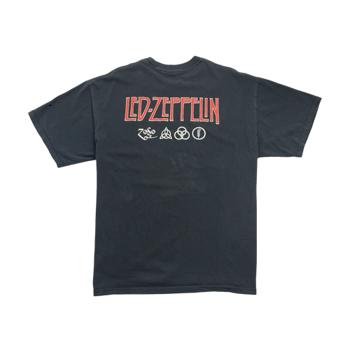 Vintage Led Zeppelin Band Tee Black | Vintage Clothing Store Canada