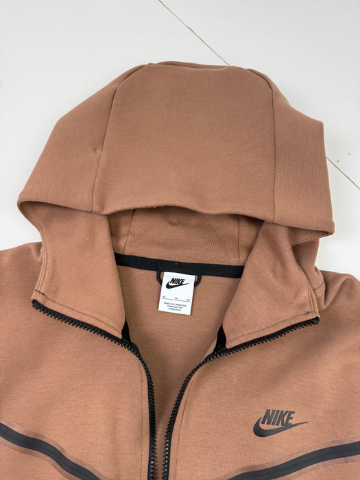 Nike Tech Fleece Hoodie Brown (USED) | Vitnage Clothing Store Canada