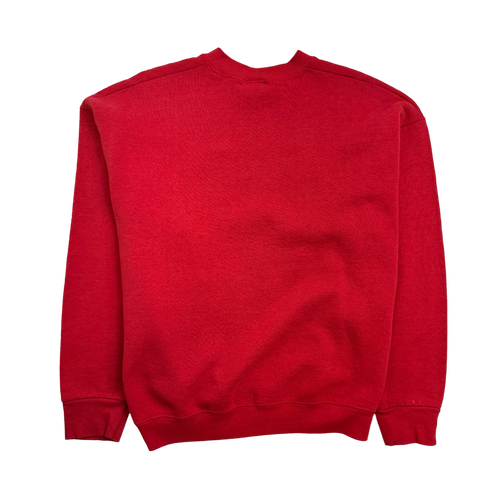 (L) Vintage 90s Guess Sweatshirt Red | Vintage Clothing Store Canada