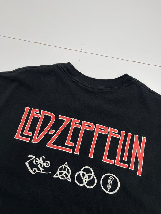 Vintage Led Zeppelin Band Tee Black | Vitnage Clothing Store Canada