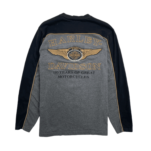 (L) Vintage Harley Davidson Heavyweight L/S Tee | Vintage Clothing Store Canada