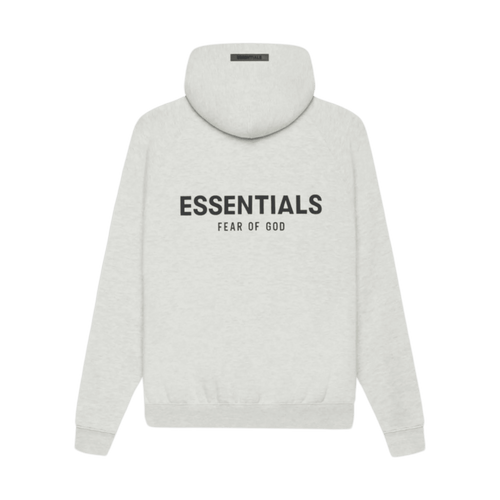 Fear of God Essentials Pullover Hoodie Light Heather Oatmeal | Vintage Clothing Store Canada