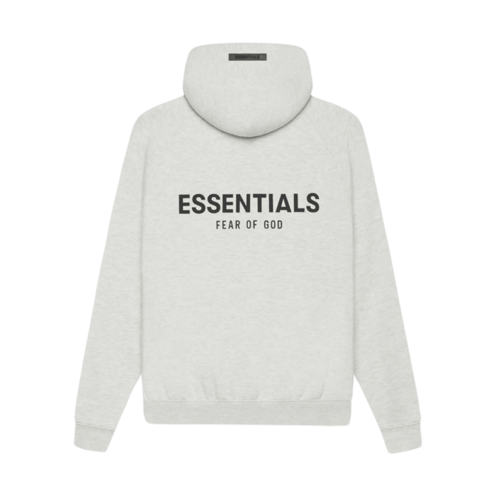 Fear of God Essentials Pullover Hoodie Light Heather Oatmeal | Vitnage Clothing Store Canada