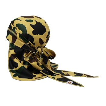 Bape 1st Camo Du-Rag Yellow