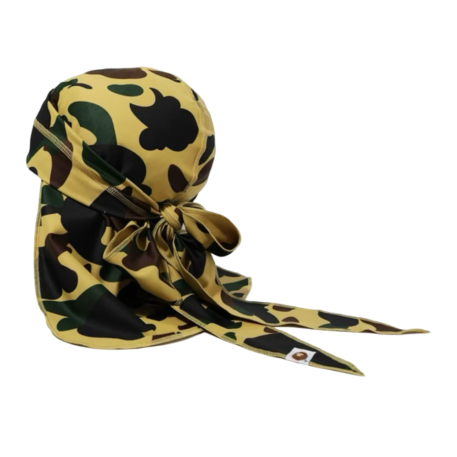 Bape 1st Camo Du-Rag Yellow