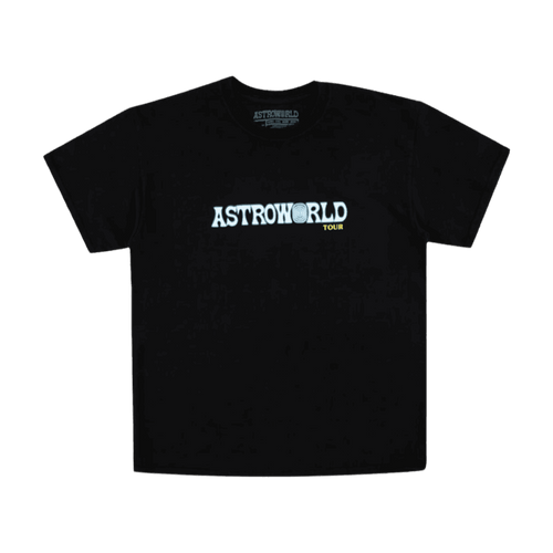 Travis Scott Astroworld Tour Tee Black | Vintage Clothing Store Canada