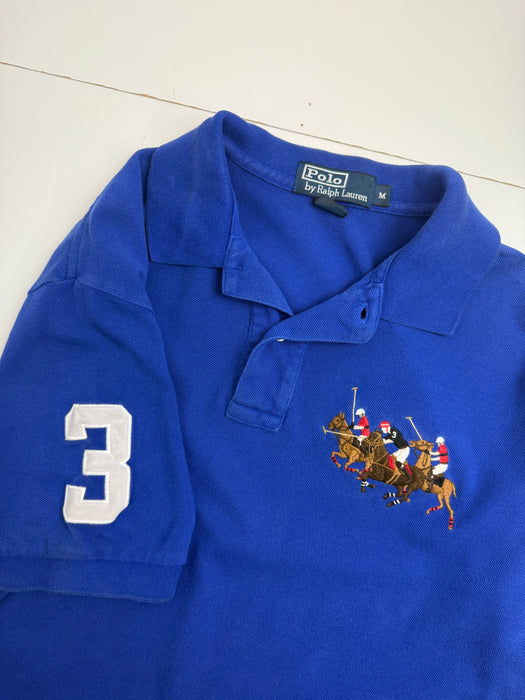 Vintage Polo Ralph Lauren Button-up Shirt Blue | Vitnage Clothing Store Canada