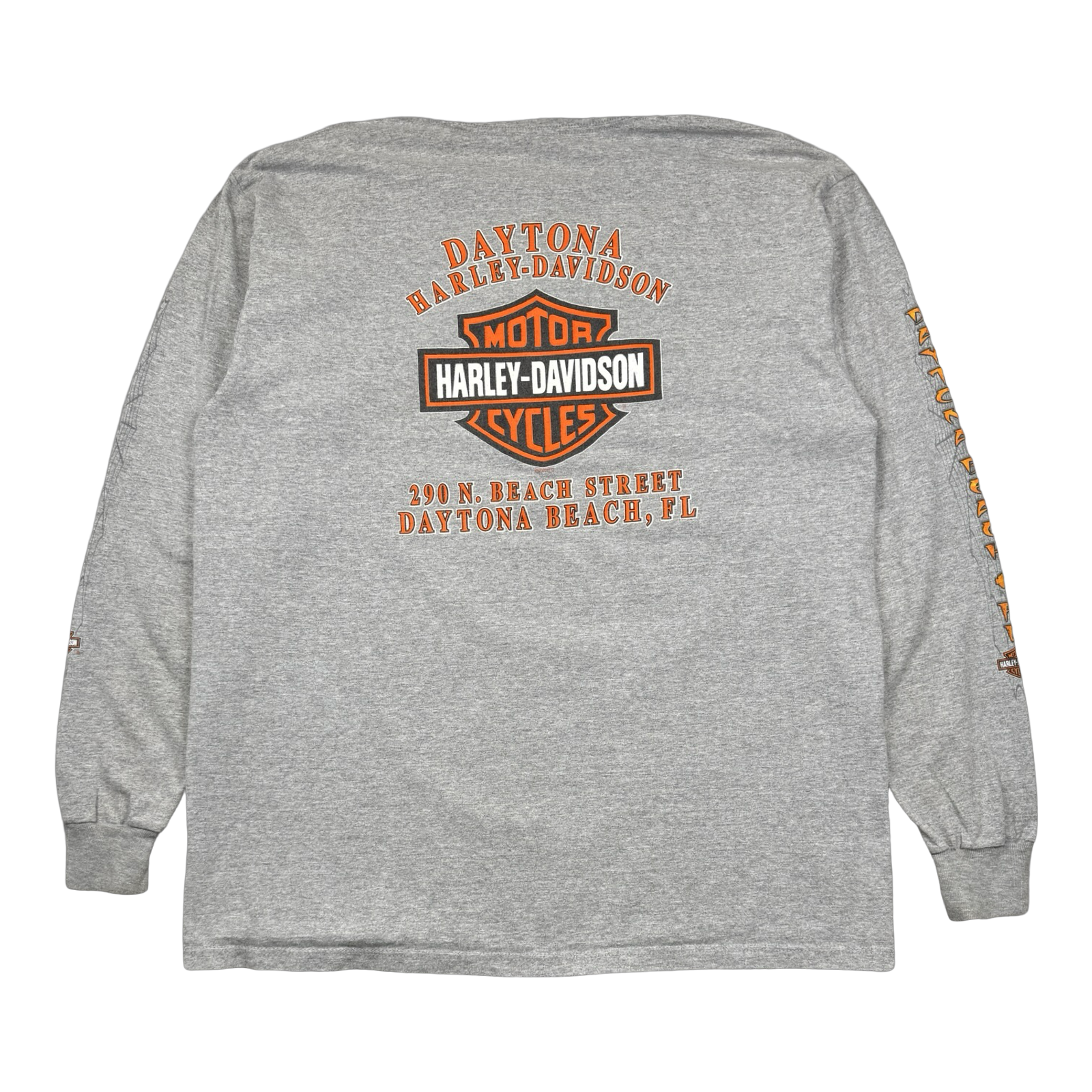 Vintage Harley Davidson Biketoberfest L/S Tee Grey
