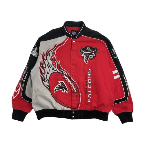 (XXL) Vintage NFL Atlanta Falcons Jacket | Vintage Clothing Store Canada