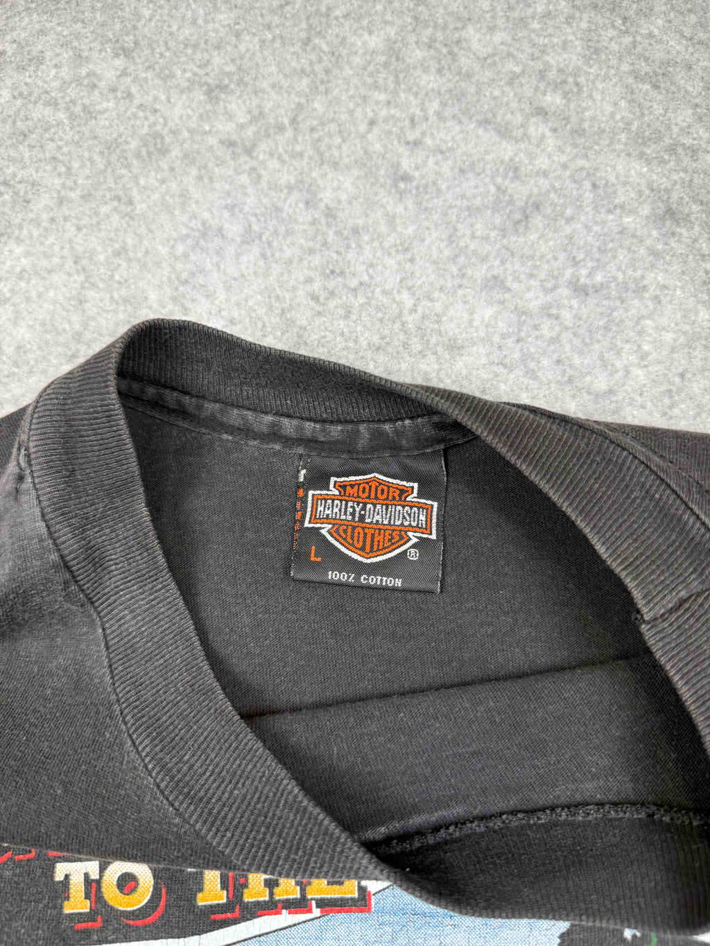 Vintage Harley Davidson Western Rally Tee Black