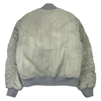 Stussy Dyed Nylon Bomber Jacket Stone (USED)