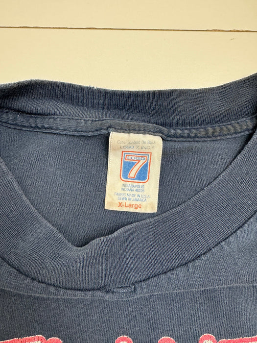 (XL) Vintage '97 Atlanta Braves Tee Faded Navy | Vitnage Clothing Store Canada