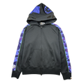 BAPE Jersey Shark Full Zip Hoodie Black (USED)