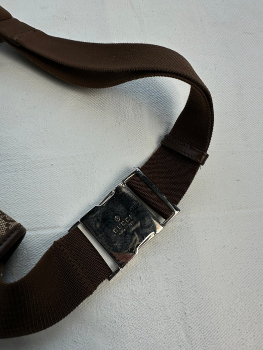Gucci GG Canvas Jackie Belt Bag Brown | Vitnage Clothing Store Canada