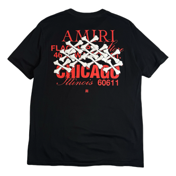 Amiri Chicago Exclusive Tee Black (USED)