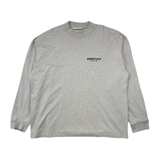 Fear Of God Essentials L/S Tee Dark Oatmeal (USED)