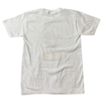 Vintage 1980s Captain Morgan Rum Tee White