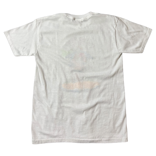 Vintage 1980s Captain Morgan Rum Tee White | Vintage Clothing Store Canada