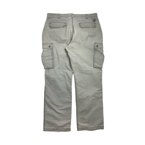 (38) Vintage Carhartt Cargo Pants Light Beige | Vintage Clothing Store Canada