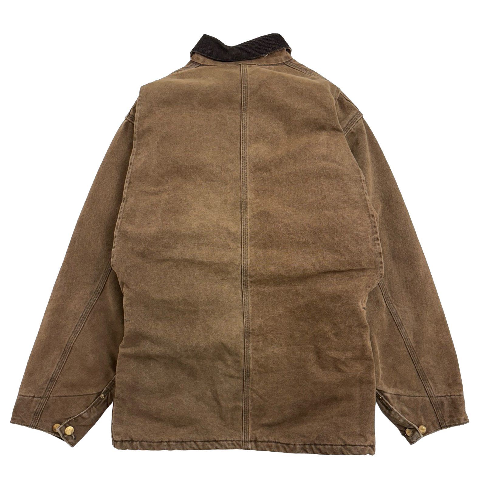 Vintage 90s Carhartt Chore Work Jacket Brown