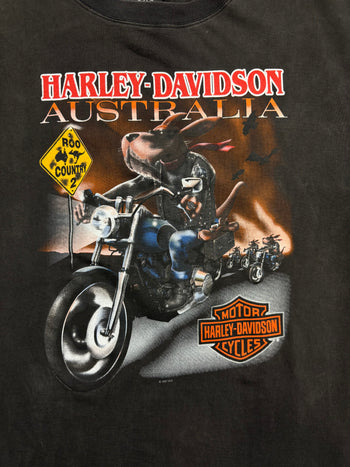 (XXL) Vintage '97 Harley Davidson Sydney Tee Black