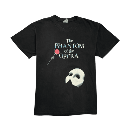 (M) Vintage 90s The Phantom of the Opera Tee Black | Vintage Clothing Store Canada