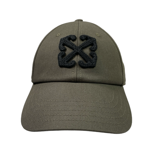 Off-white Arrow Baseball Cap Army Green (USED) | Vintage Clothing Store Canada